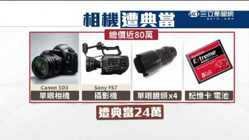 集團犯案？租借攝影器材變賣 嫌犯同張「身分證」騙全台-高雄合法當舖高信