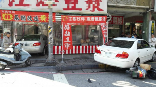 暴衝？7旬翁開車連撞4車 警懷疑操作不當-高雄汽車借款,高信當舖,高雄合法當舖